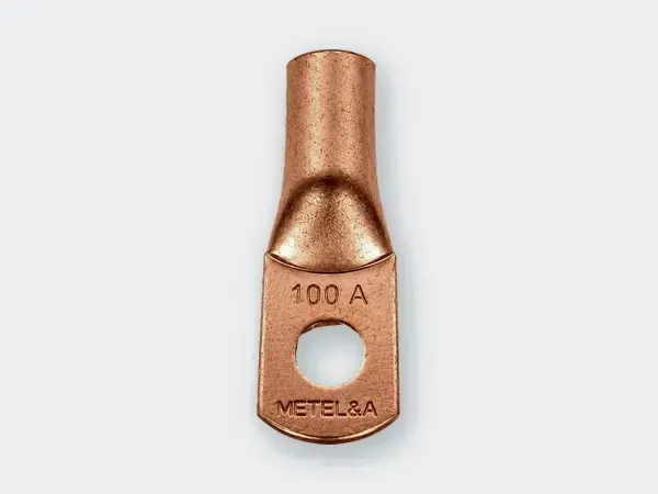 Terminal de soldar 100 AMP · 1/0 AWG · ojal 5/16″