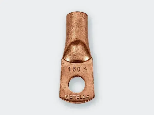 Terminal de soldar 150 AMP · 2/0 AWG · ojal 3/8″