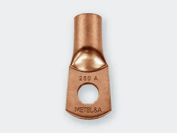 Terminal de soldar 250 AMP · 250 MCM · ojal 9/16″