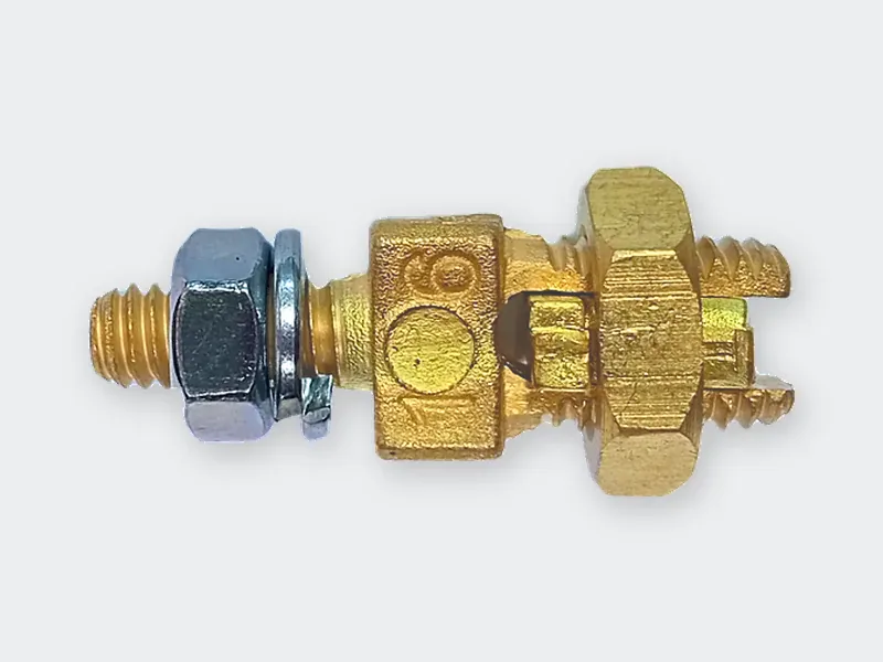 Splitbolt de bronce forjado con espárrago